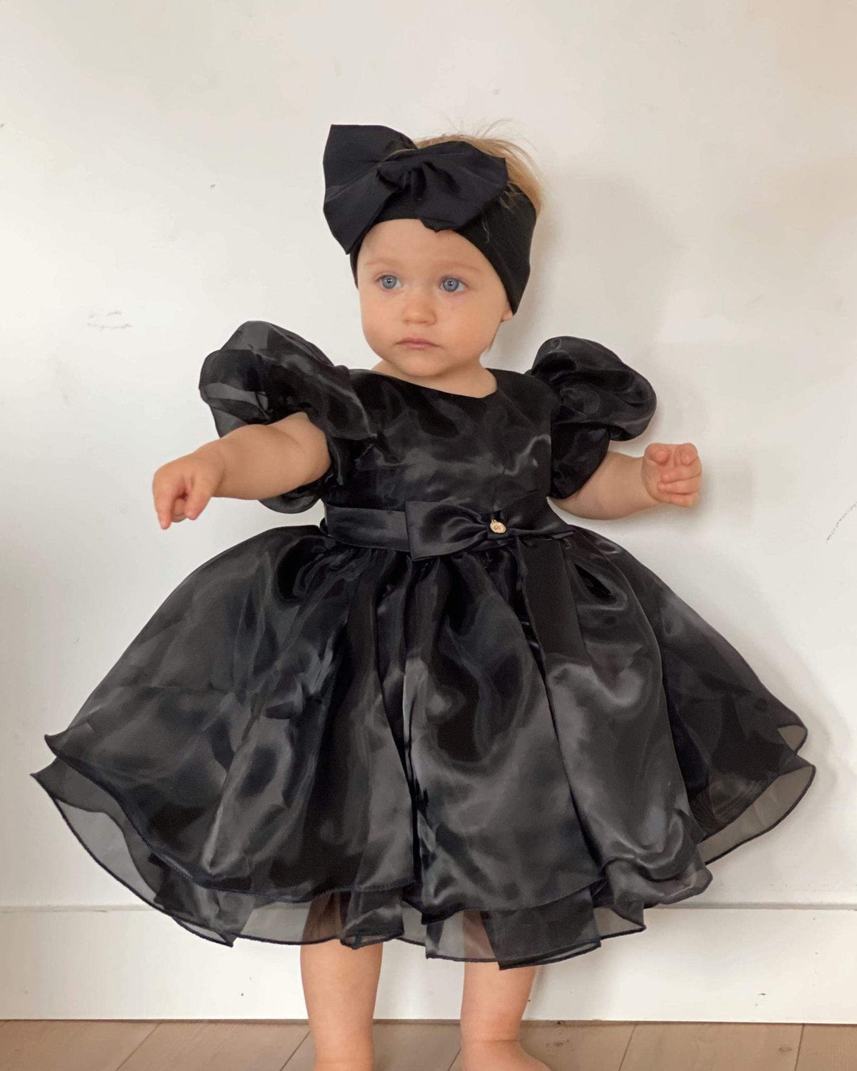Bebé Biagio Kjole Organza - Kjole - Svart