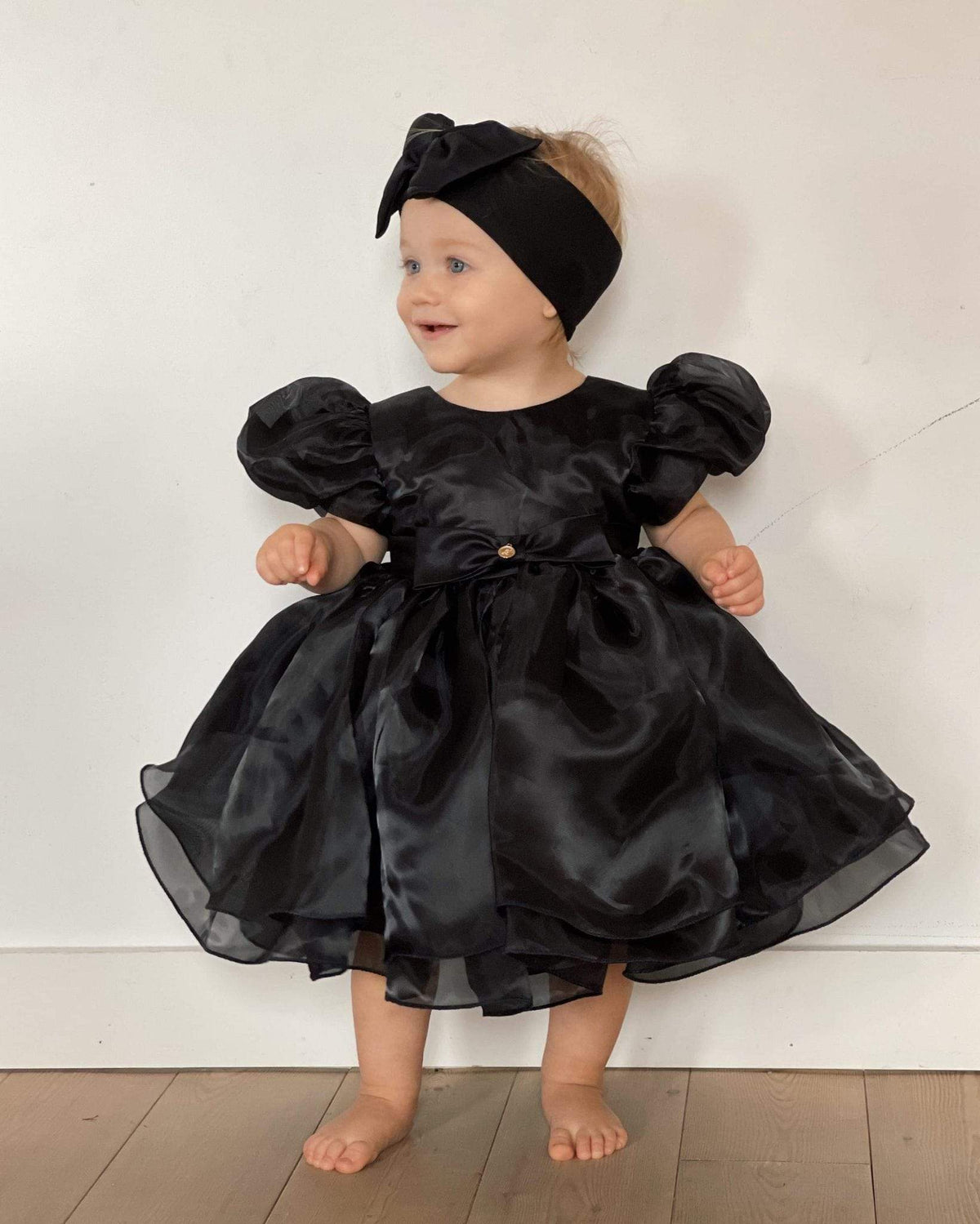 Bebé Biagio Kjole Organza - Kjole - Svart